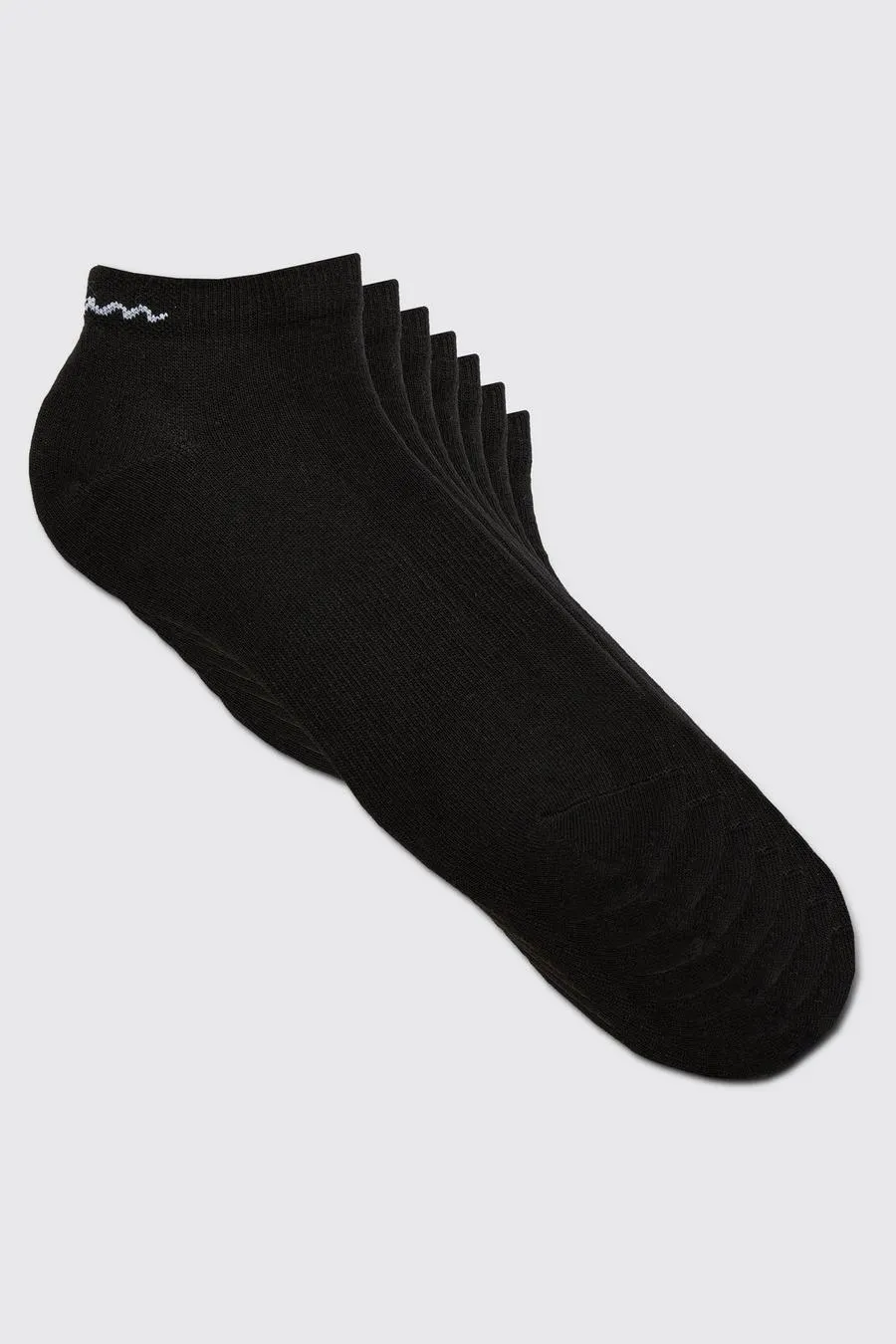 7 Pack Man Signature Trainer Socks