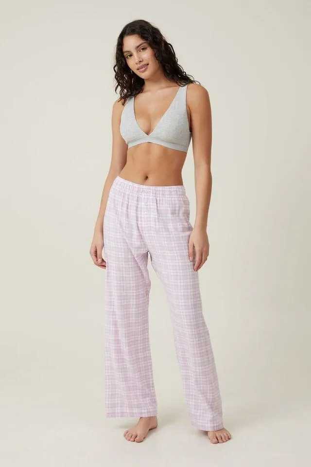 Flannel Boyfriend Boxer Pant