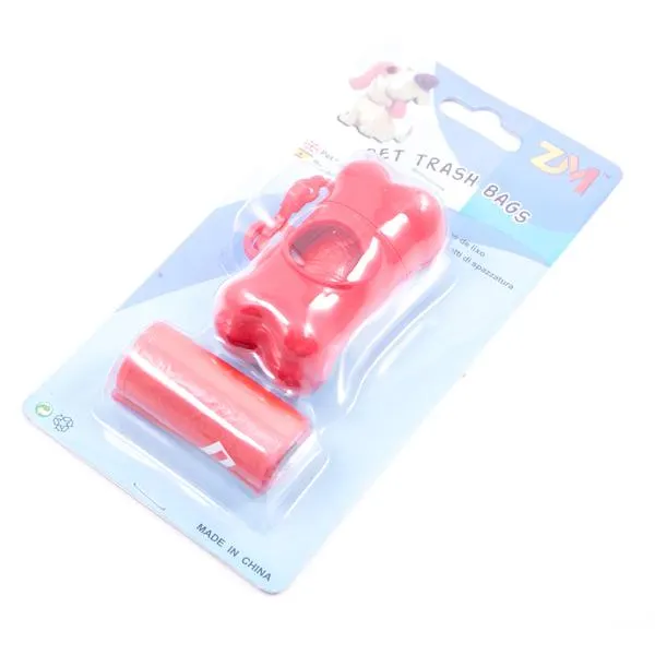 Doggie Poop Bag Holder and Refill Set