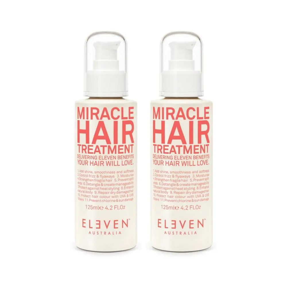 Eleven Miracle Hair Treatment 125ml Duo
