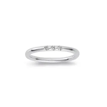 Sterling Silver Cubic Zirconia Ring