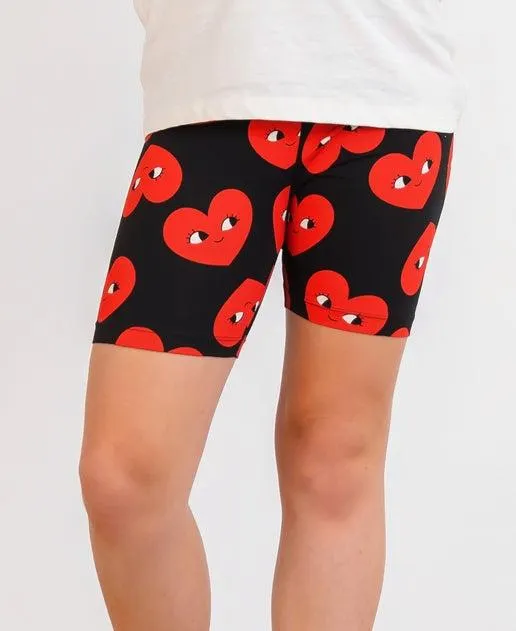Kids' Print Bike Shorts