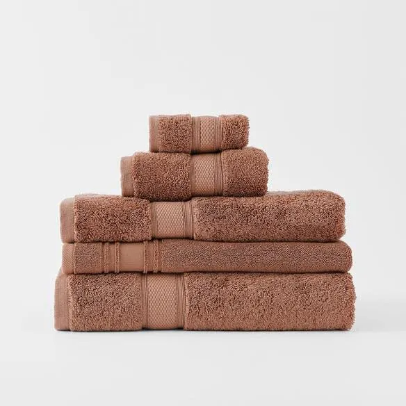 Egyptian Indulgence Towels - Clay