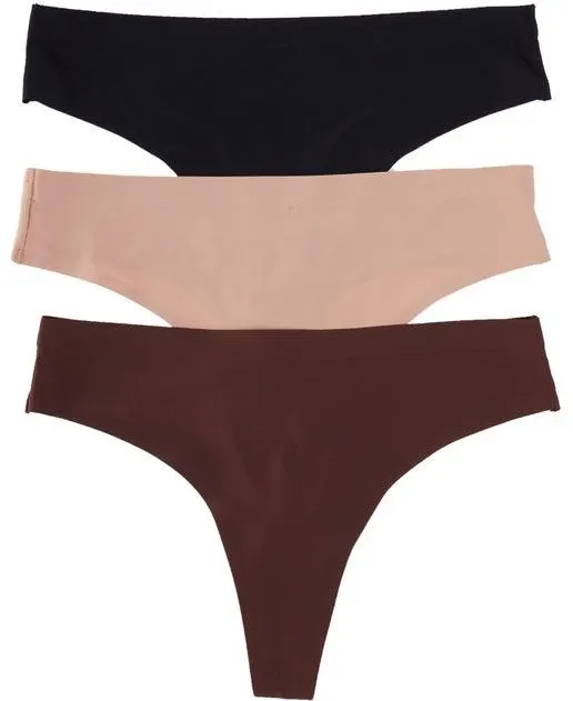 Women's 3 Pack No Show Gee Briefs