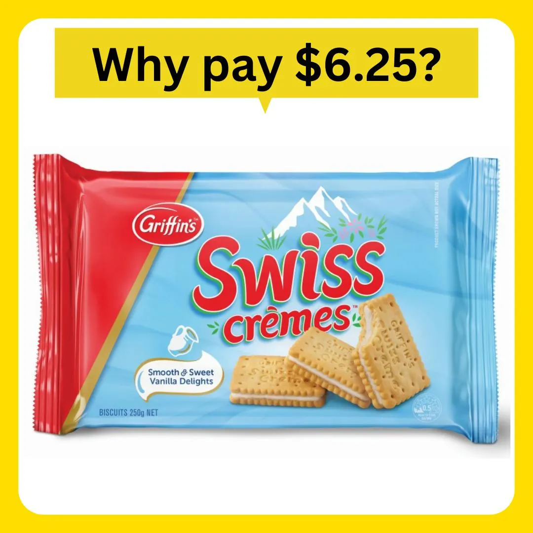 Griffins Swiss Cremes 250g