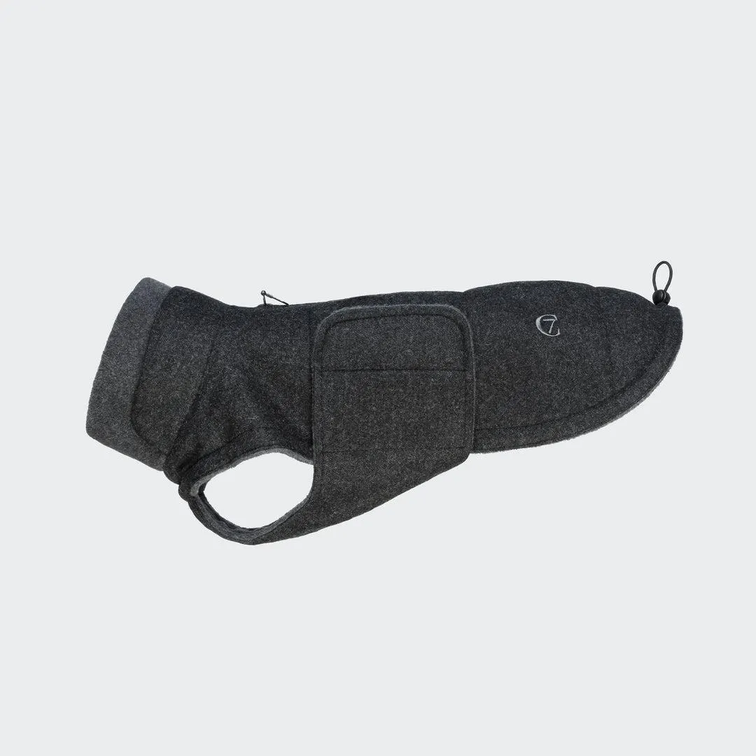 Dachshund Coat Brooklyn Flannel Anthra Grey from Cloud 7