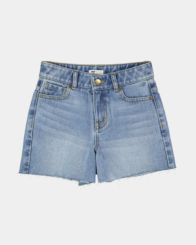 GIRLS 6-14 MILEY DENIM SHORTS