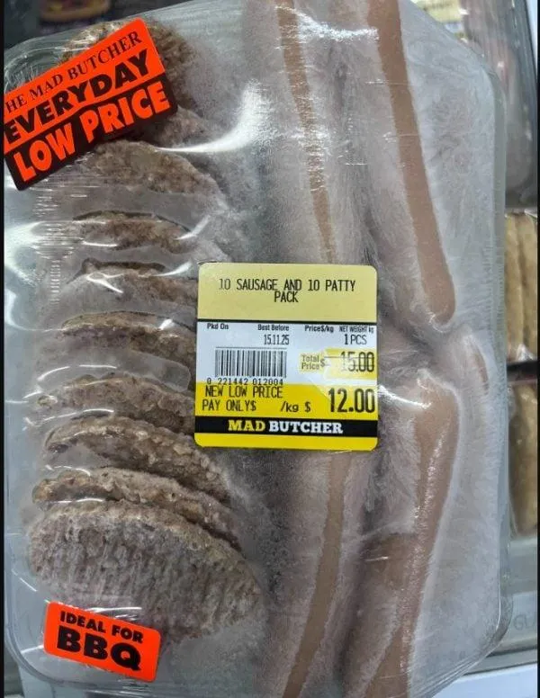 X10 PATTIES & X10 PRE COOKS