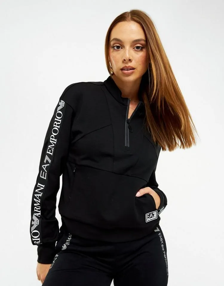 EA7 1/4 Zip Track Top
