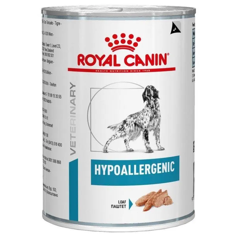 Royal Canin Vet Diet Hypoallergenic Wet Dog Food