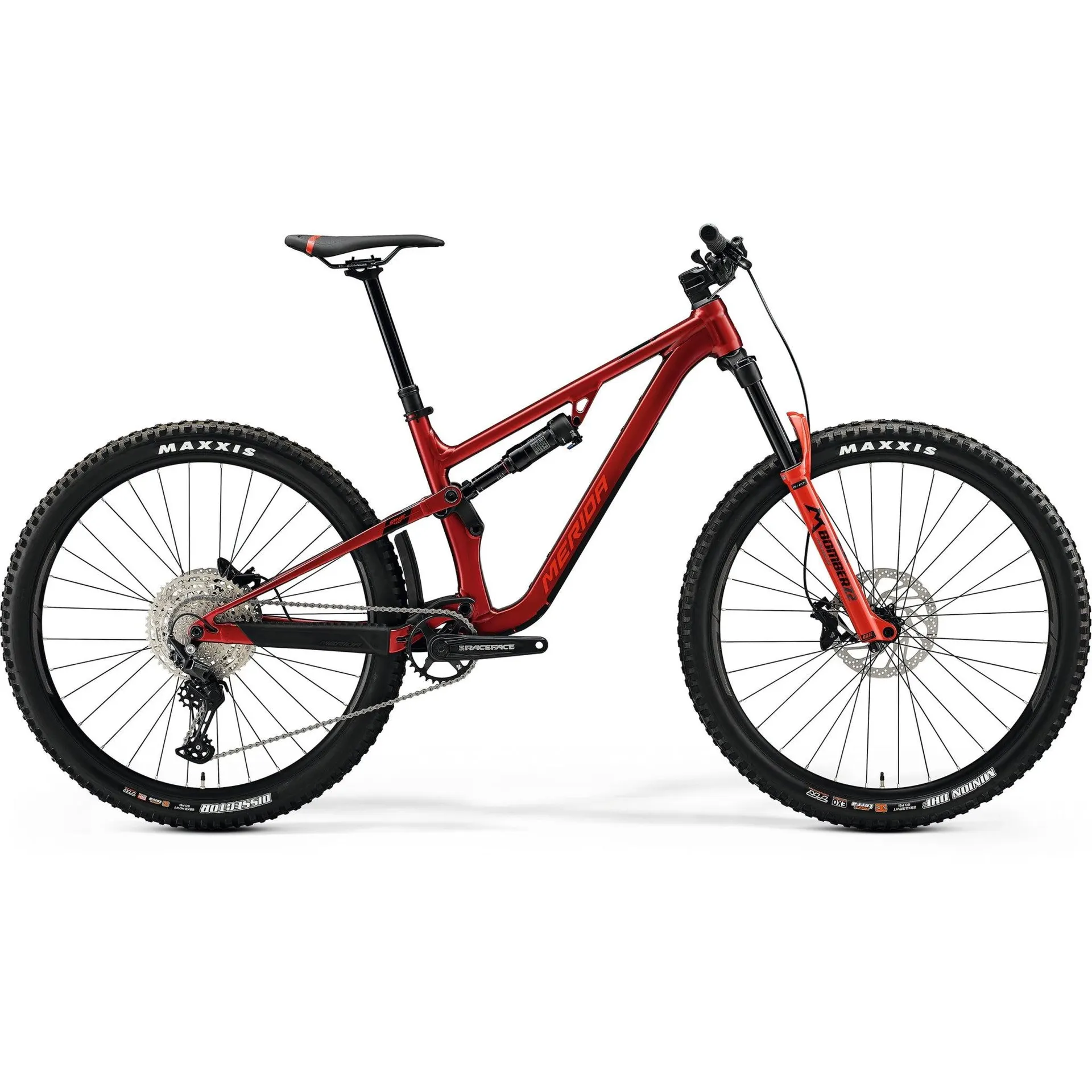 Merida One Forty 500 All-Mountain Bike Silk Dark Strawberry/Black