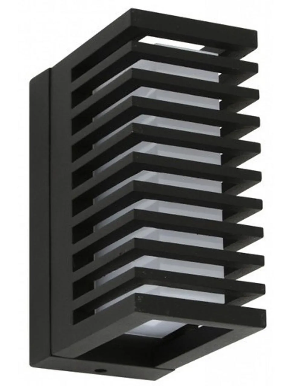 Citta IP65 Vertical Wall Light Small Black