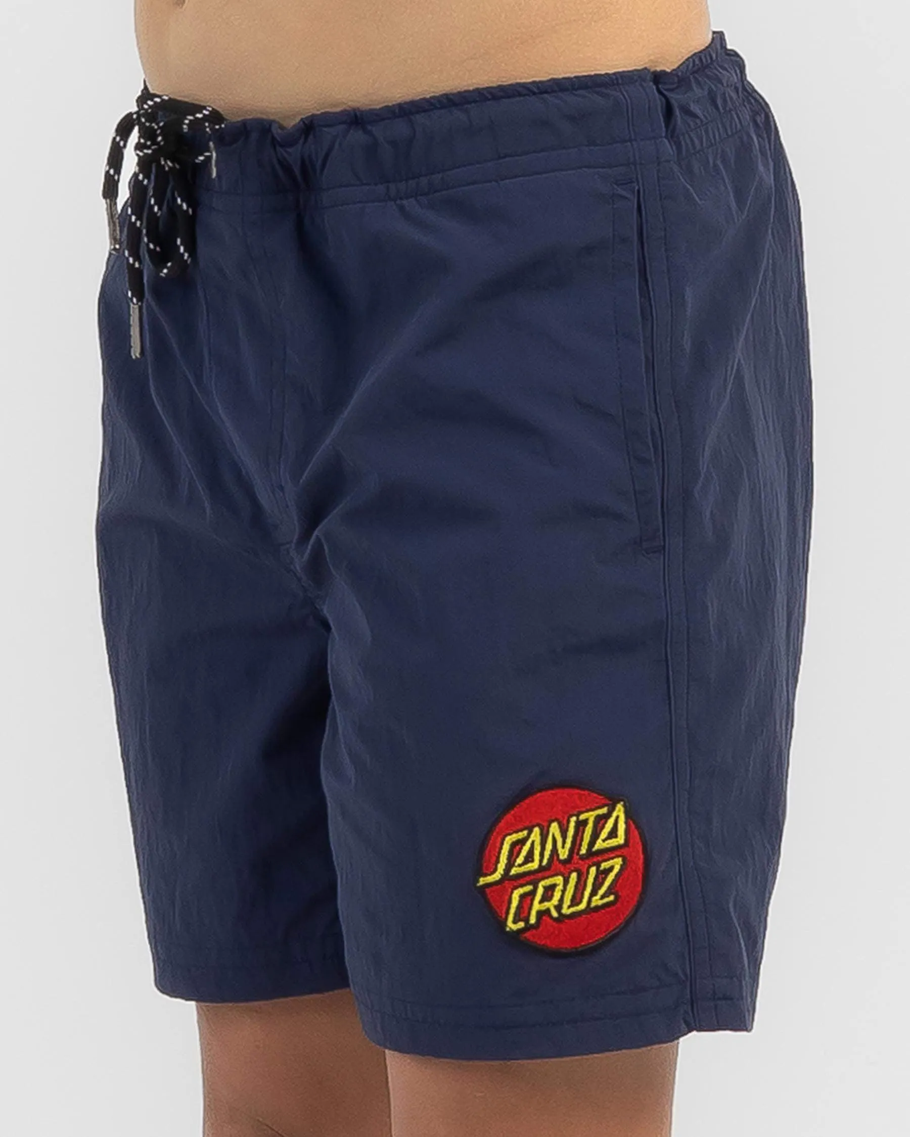 SANTA CRUZ- CLASSIC DOT CRUZIER SHORT- NAVY