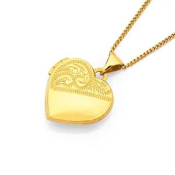9ct, Heart Locket