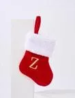 Christmas Shop Mini Stocking Alphabet Z