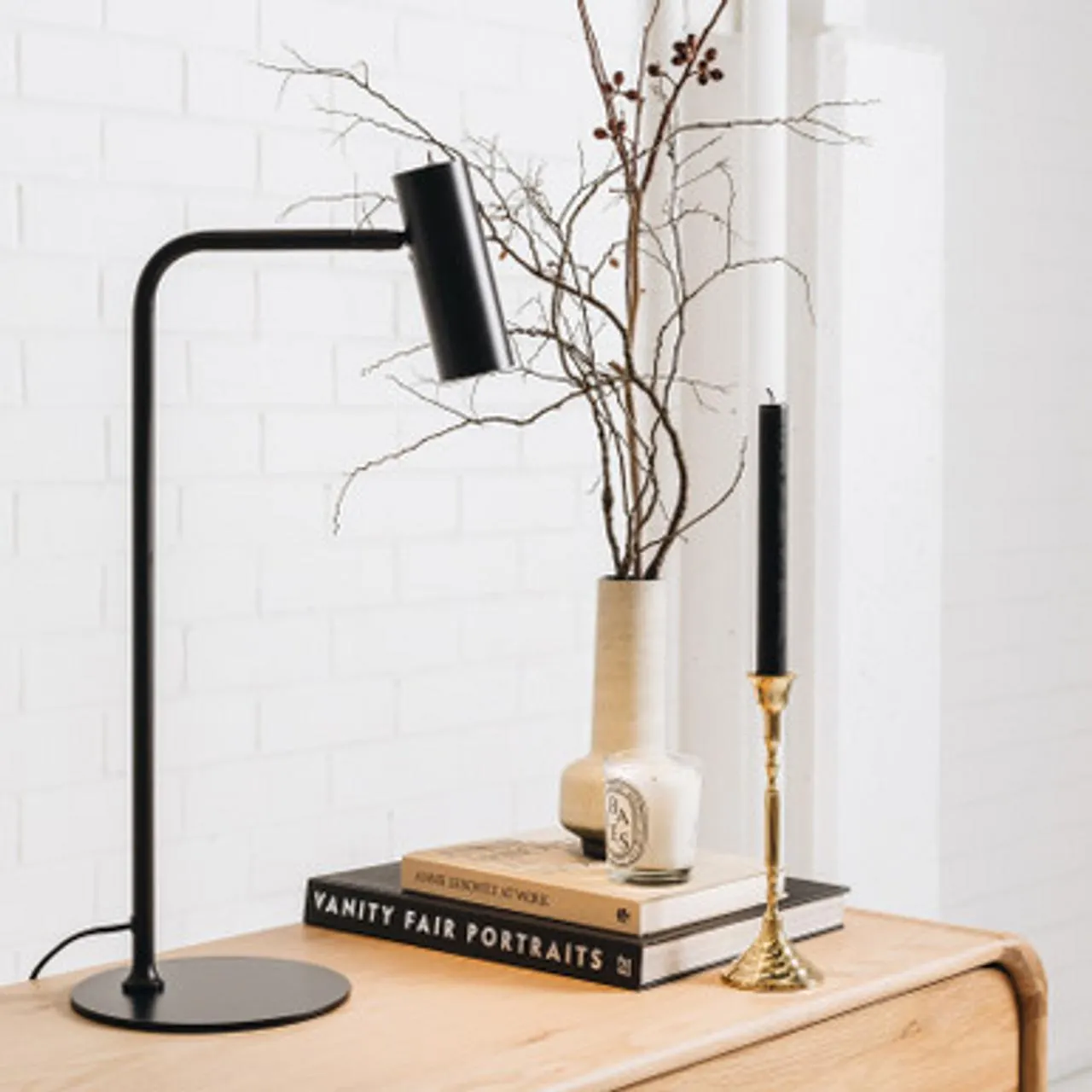 Cole Table Lamp Black