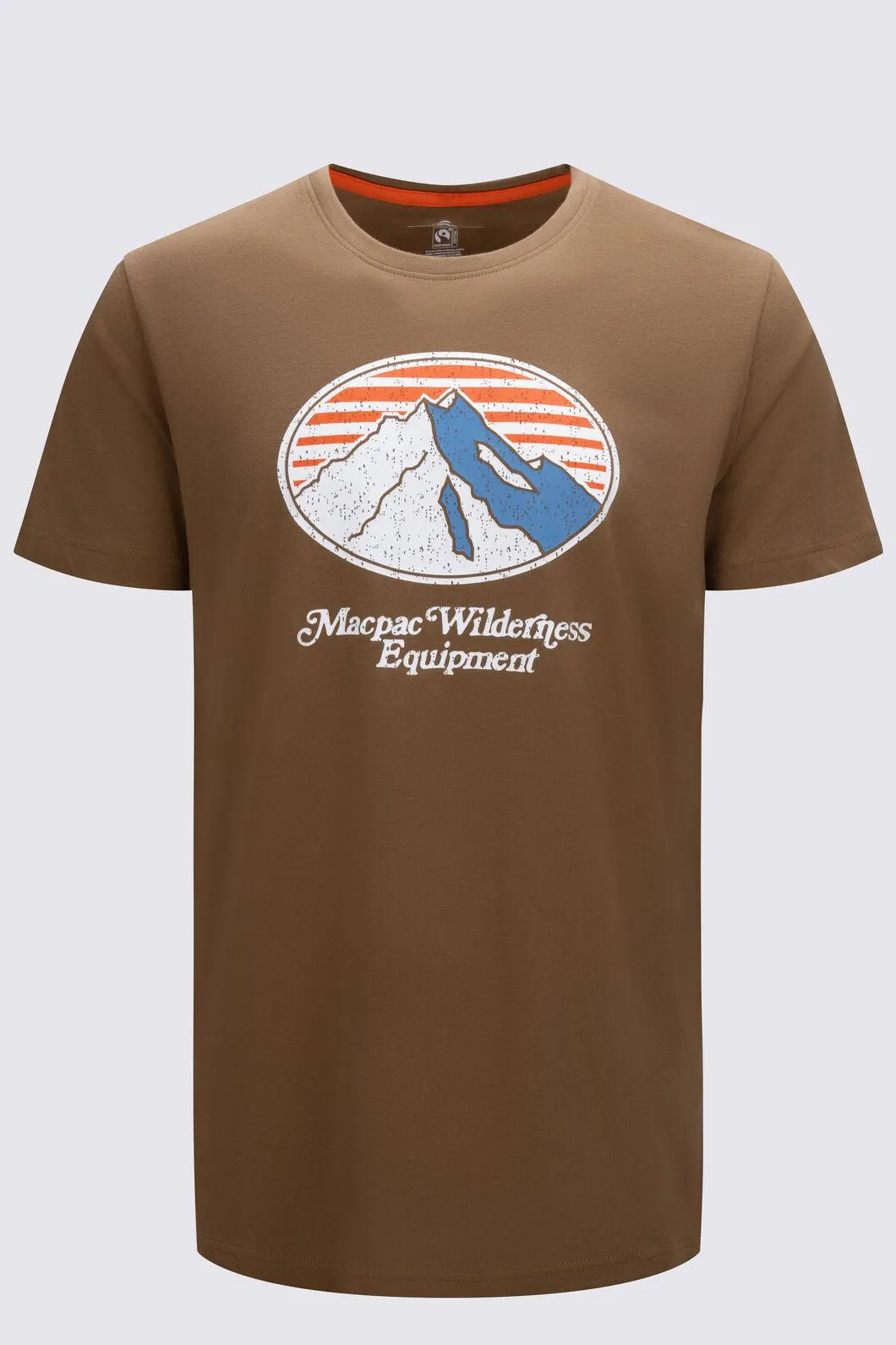 Macpac Men's Wilderness Equipment Fairtrade Organic Short Sleeve T-Shirt