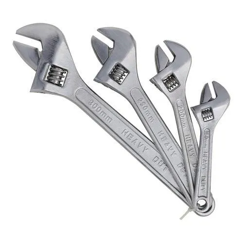 Craftright Adjustable Wrench Set 4pc