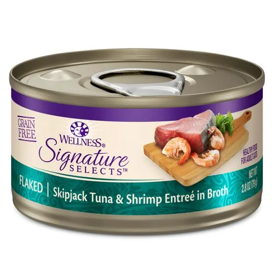 Wellness Core Signature Selects Flaked Skipjack Tuna & Shrimp 79g