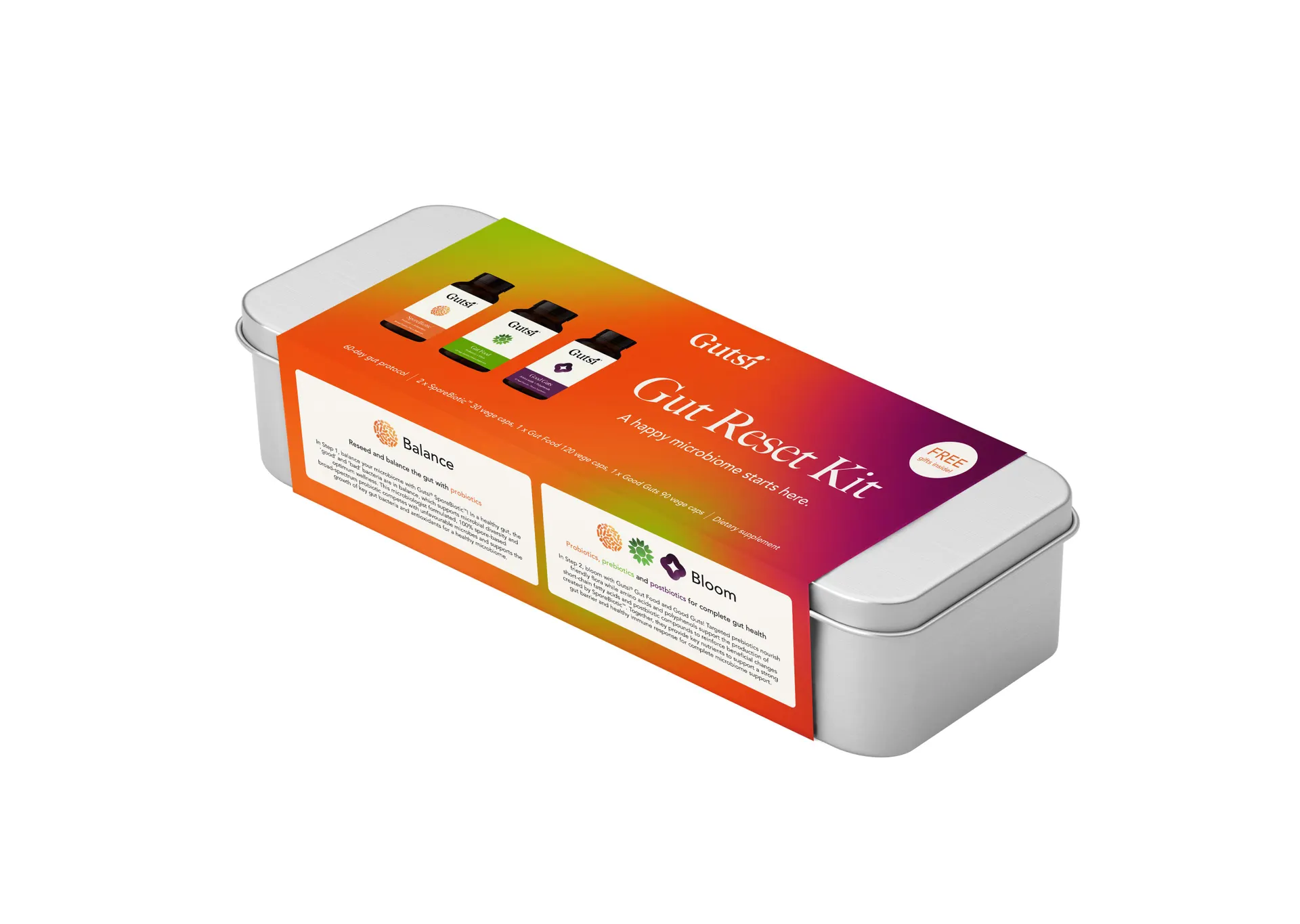 Gutsi Gut Reset Kit 60-day Gut Protocol