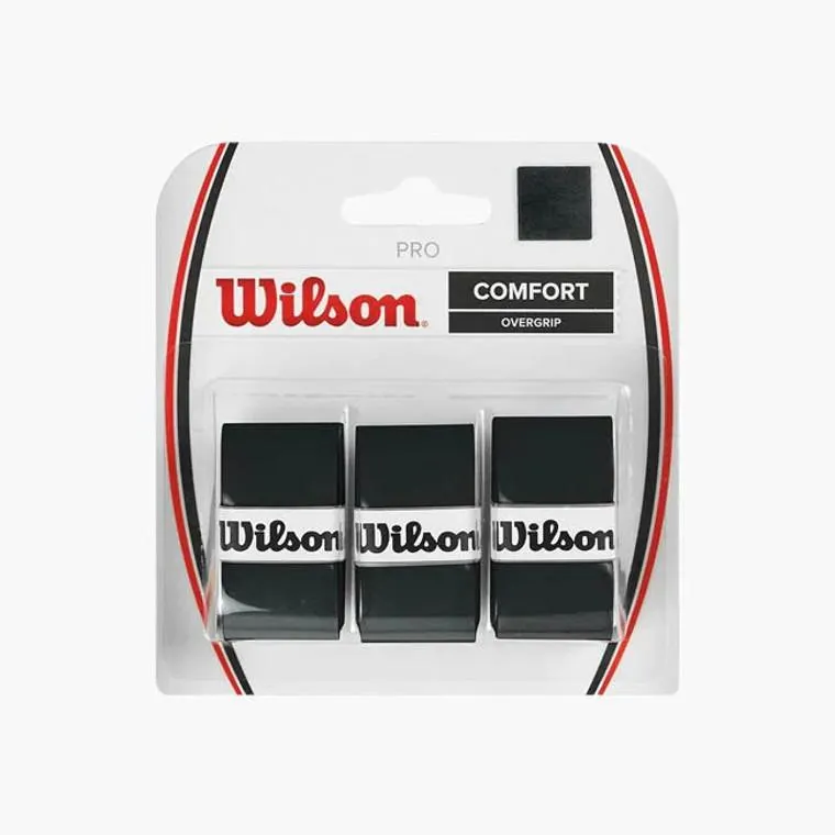Wilson Ultra Pro Overgrip 3 Pack Black