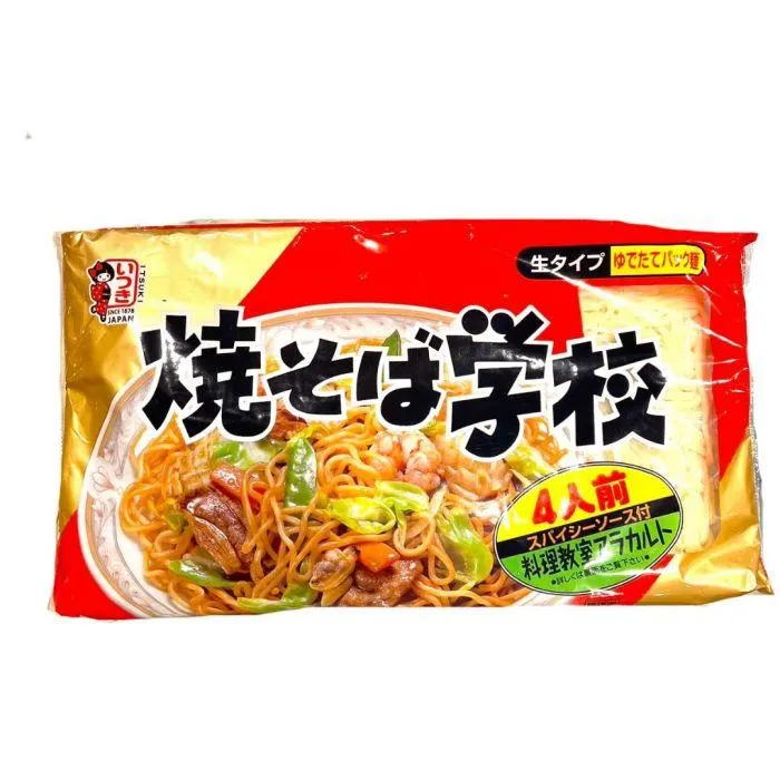 ITSUKI SHOKUHIN / YAKISOBA GAKKOU / LONG LIFE NOODLES 688g