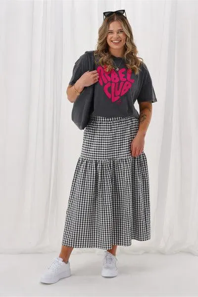 Shine On Label Annaliese Skirt Black ...