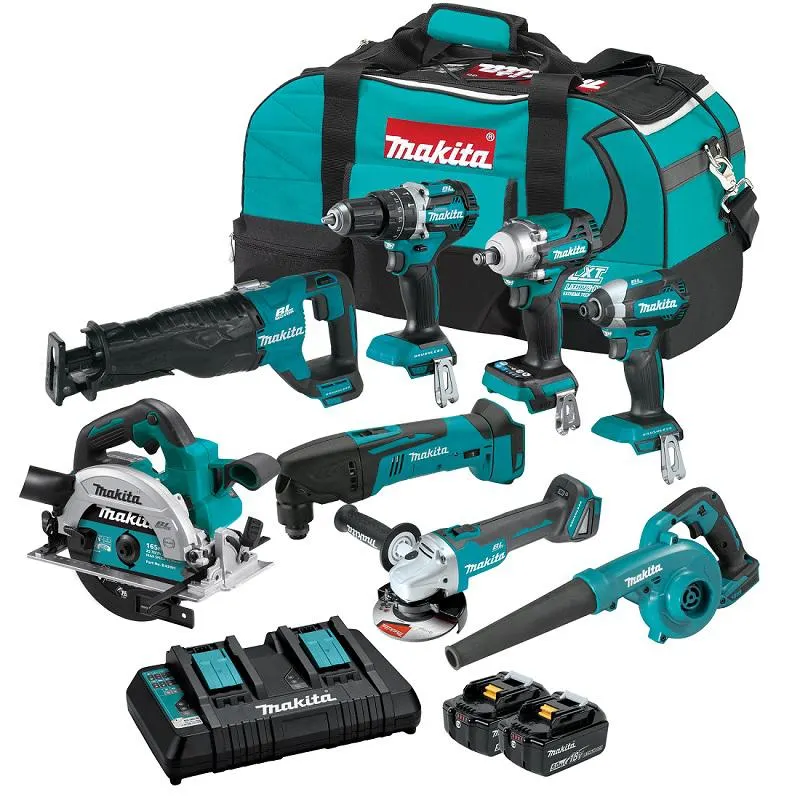 LXT 8 Piece Combo Kit 18V 5Ah Brushless DLX8041TX1