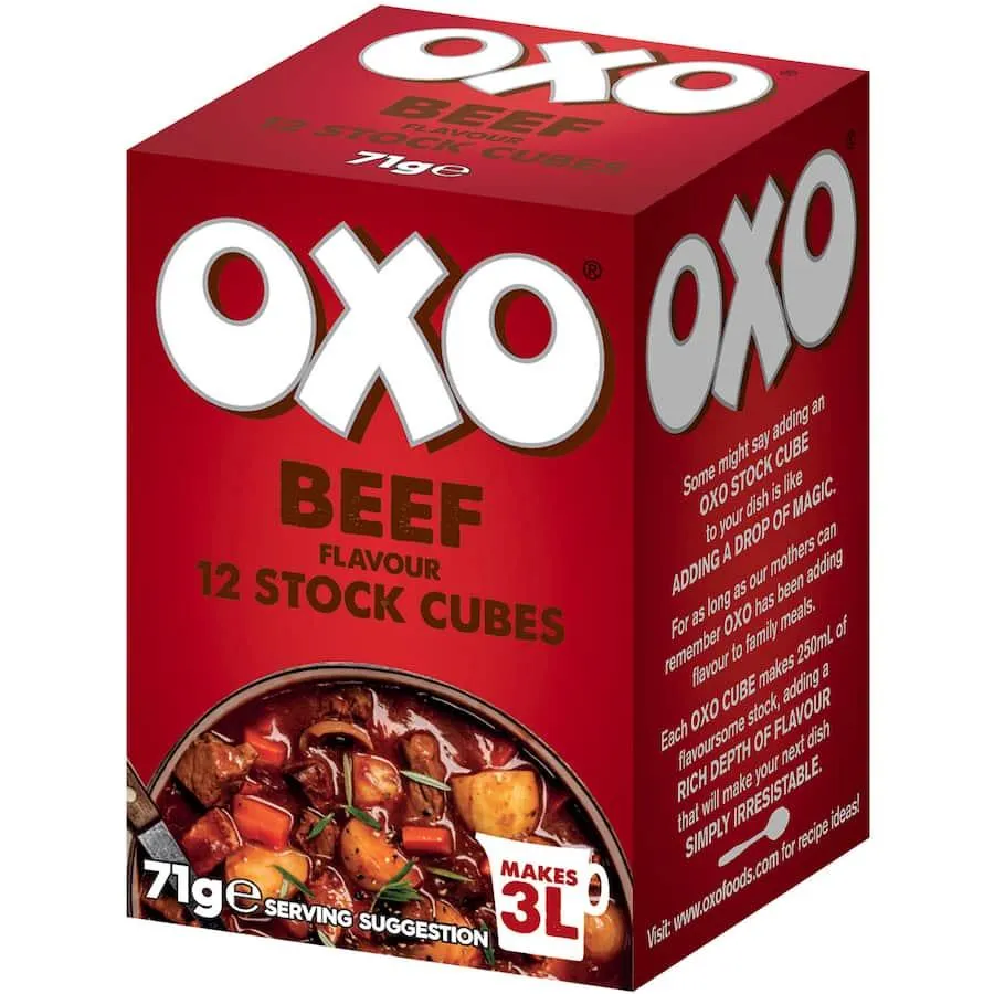Oxo Beef Stock Cubes 71g