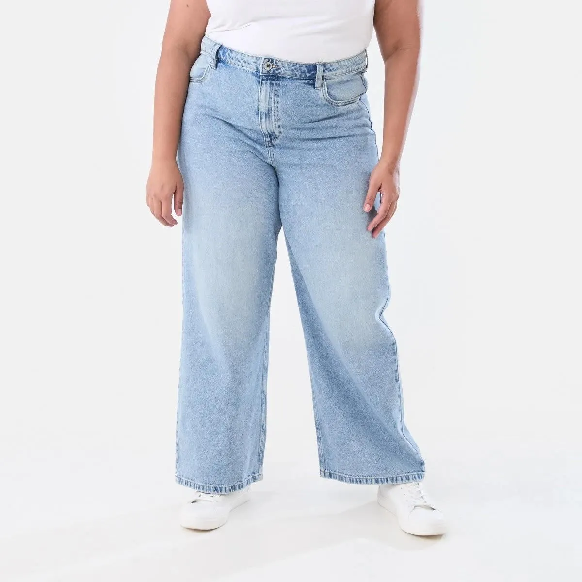 Curve Wide Leg Jeans