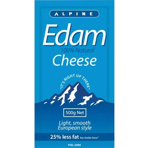 Alpine Cheese Edam 500g