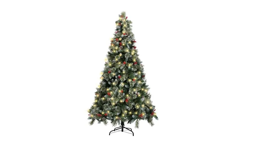 Tinseltown LED Christmas Tree Decoration with Ornament 950 Tip - 180cm