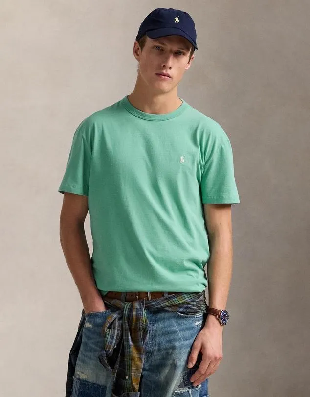 Classic Fit Jersey Crewneck T-Shirt - ICONIC EXCLUSIVE