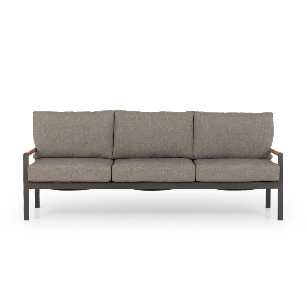 Amber Outdoor 3 Seater, Gunmetal