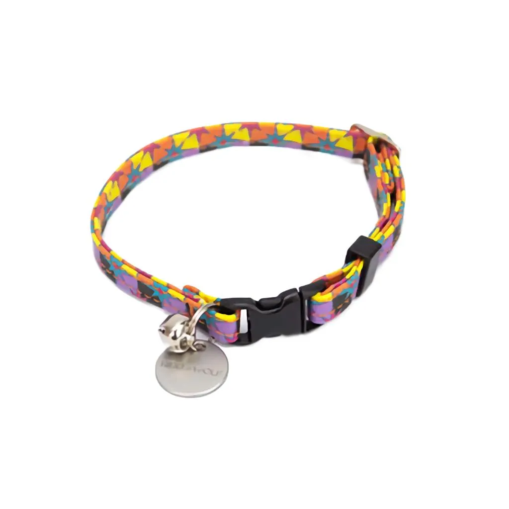 Breakaway Cat Collar - Multicolour Star