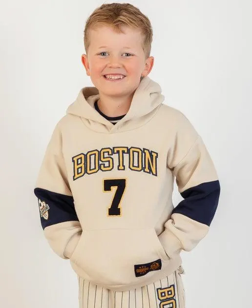 Little Kids' Sleeve Panel Sporty Hoodie