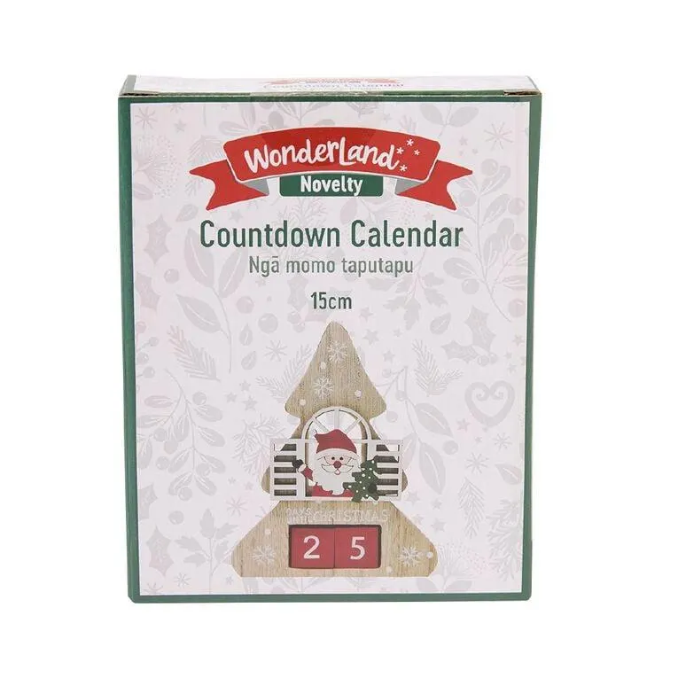 Wonderland Novelty Christmas Countdown Calendar