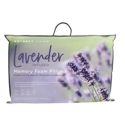 Lavender Infused Memory Foam Pillow