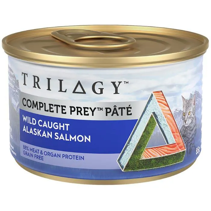 Trilogy Complete Prey Pate Salmon Cat Food 85g