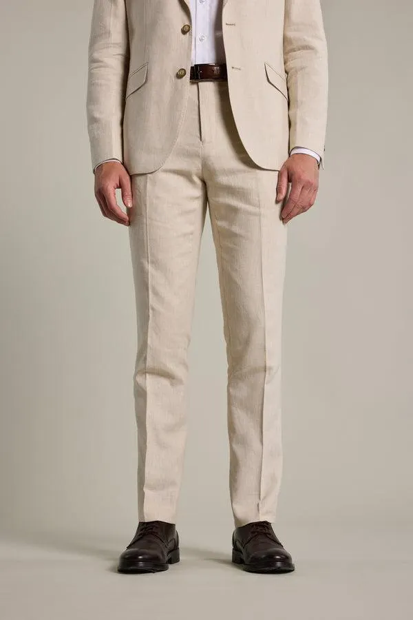 William Texture Linen Pant