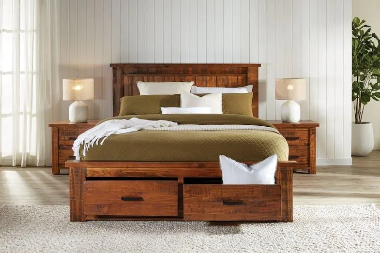 Cobar Queen Storage Bed Frame