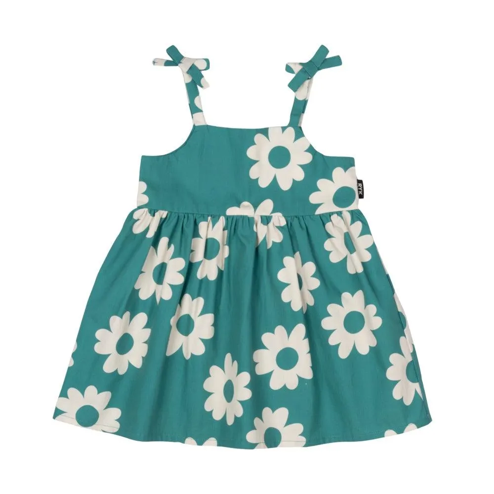 ROCK YOUR BABY Cabana Baby Dress - Green PRE ORDER