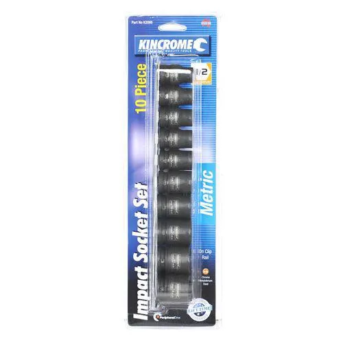Kincrome 10 Piece Impact Socket Set