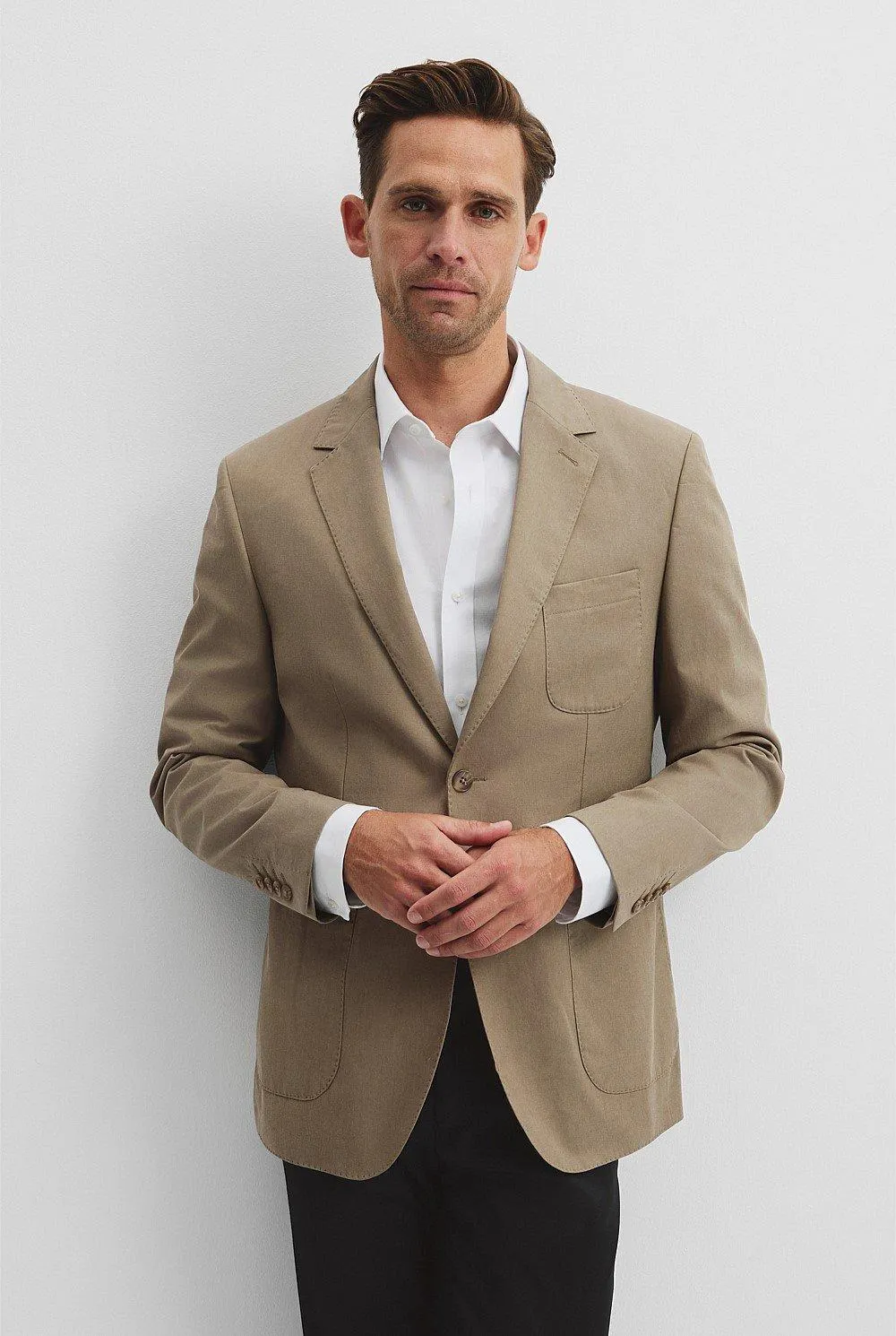 Regular Fit Tencel Blend Jacket