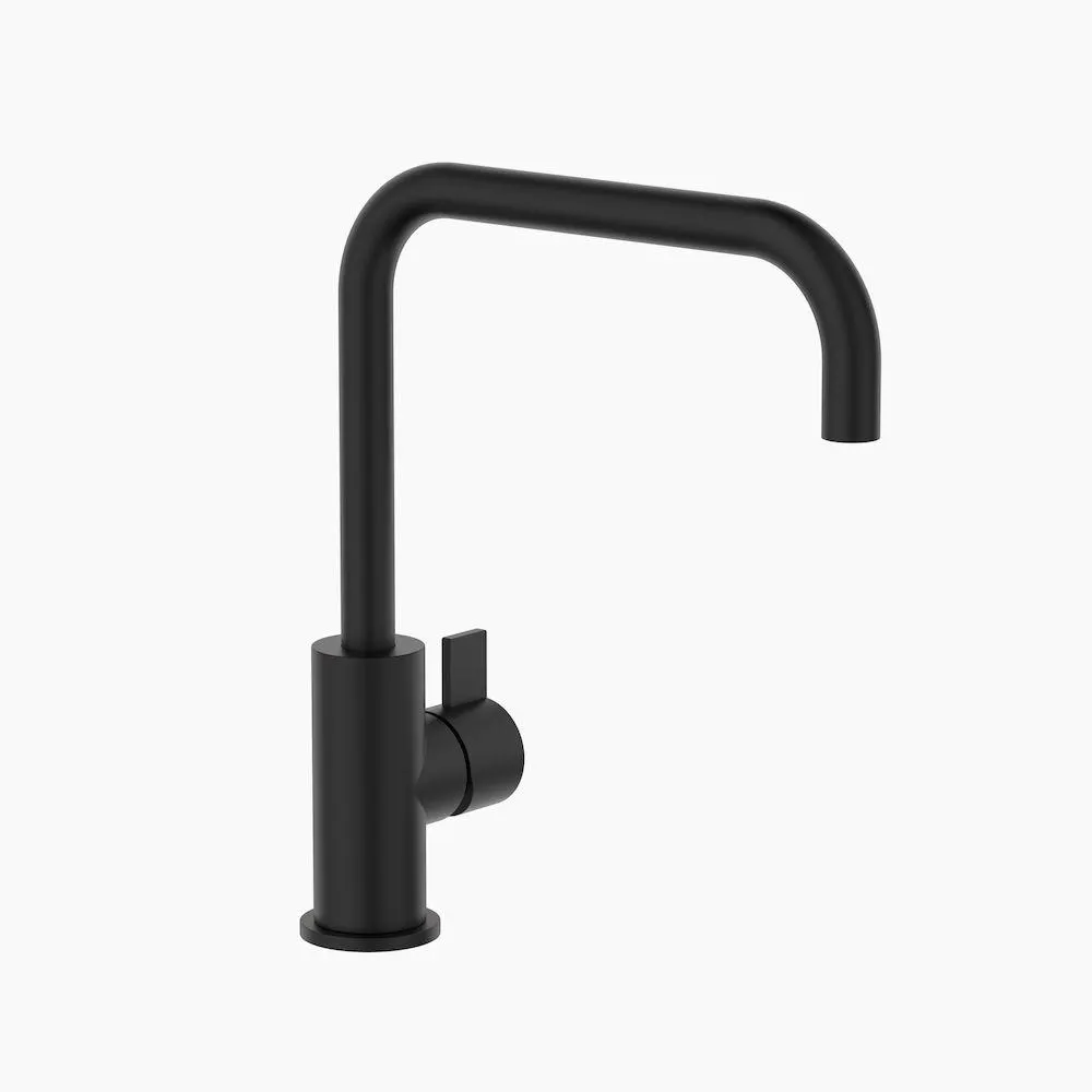 Round Blade Sink Mixer Matte Black CL10017.B4A