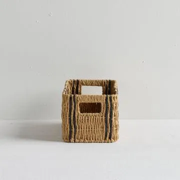 Raya Basket - Small - Natural/Black