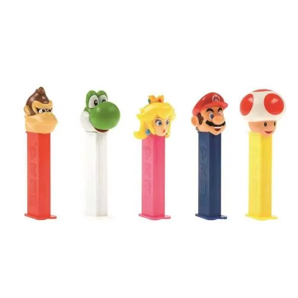 Super Mario - Pez Candy & Dispenser (Assorted)