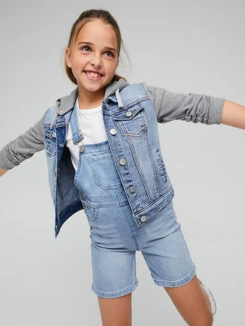 Just Jeans Junior Girls Amaze Dungaree (Short)