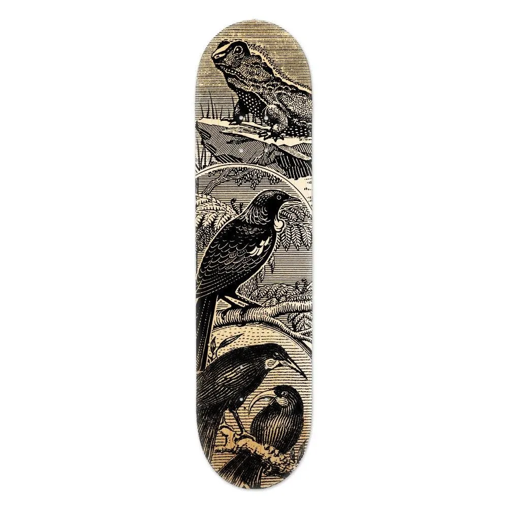 Tuatara Stamp Skateboard Deck - Second