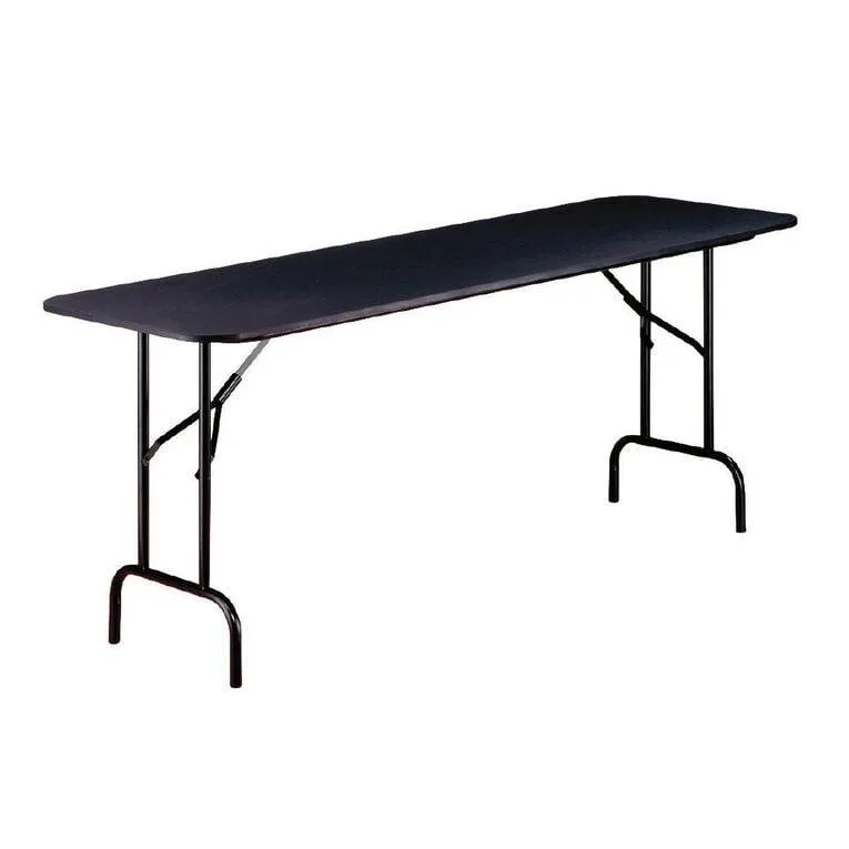 Living & Co Trestle Table Black